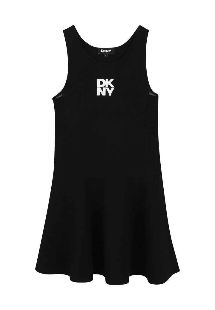 Schwarzes Kleid für kleines Mädchen