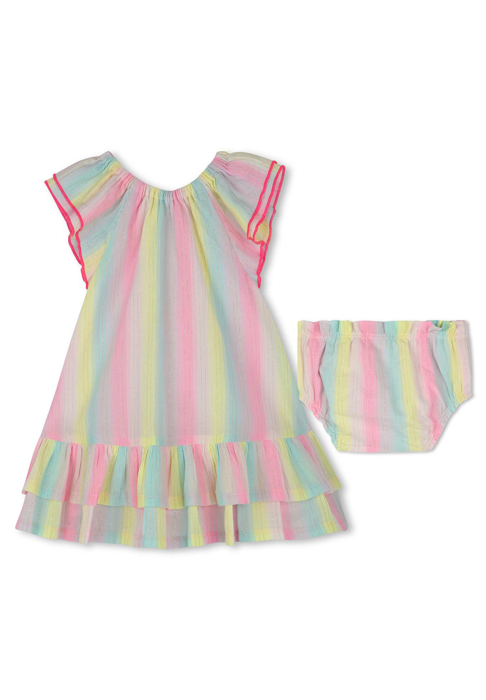 Robe multicolore pour bébé fille nouveau-né
