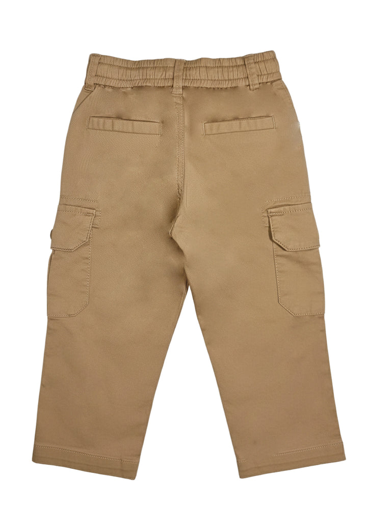 Beige trousers for newborn