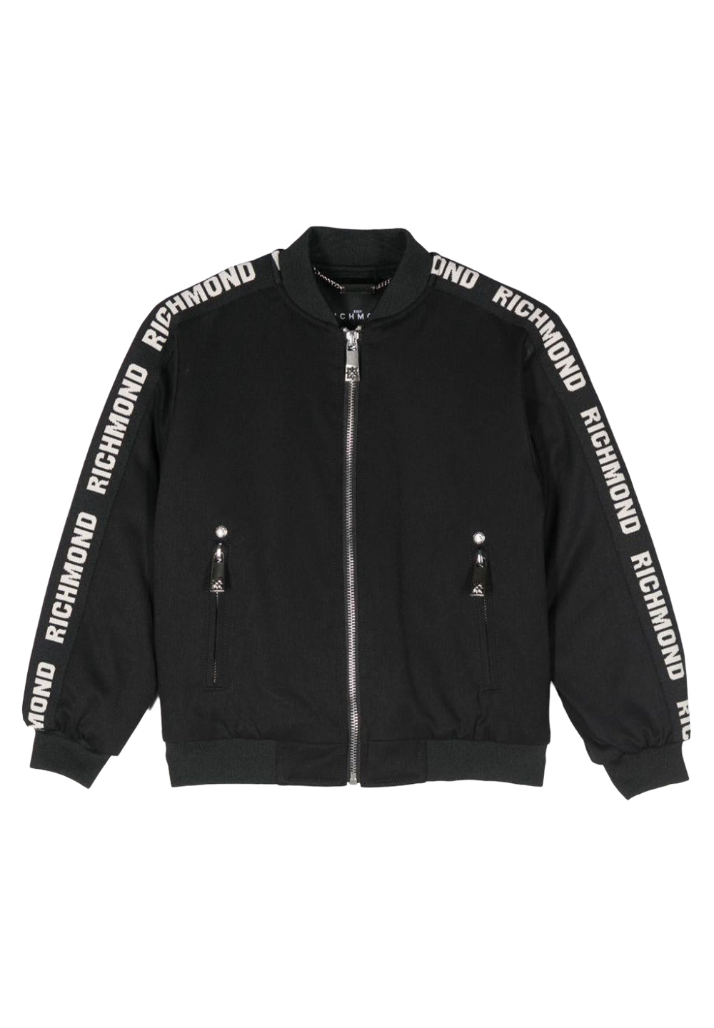 Chaqueta bomber negra para niño