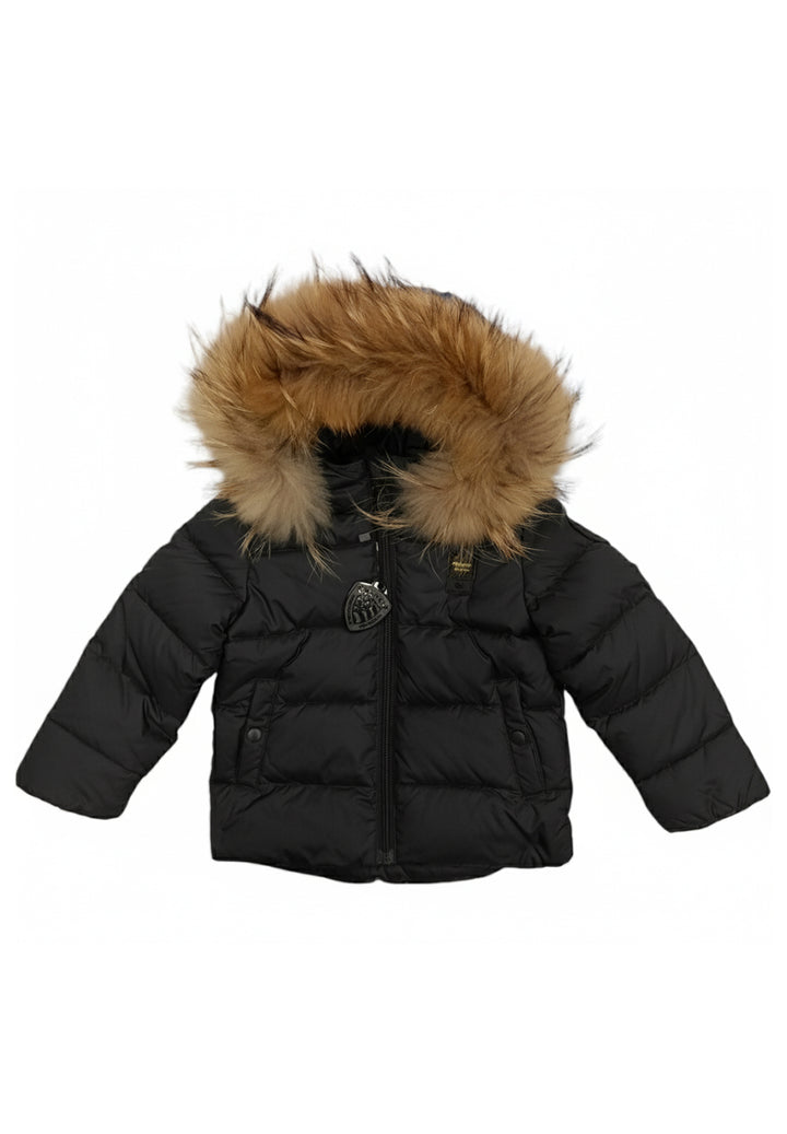 Schwarze Jacke für Neugeborene