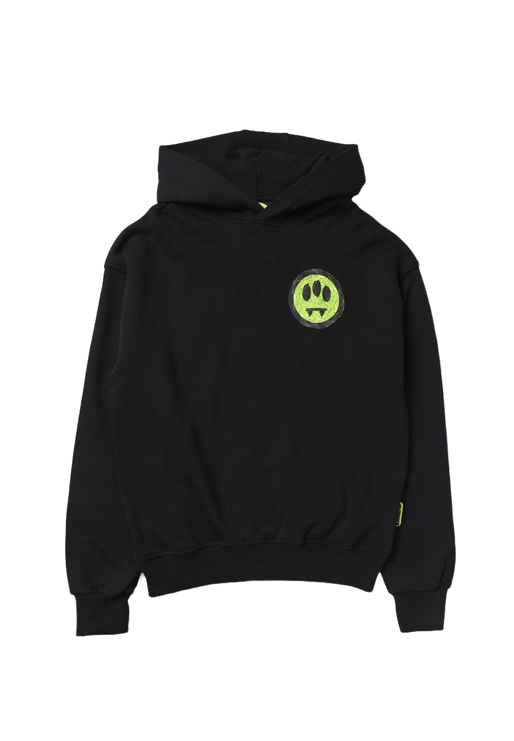 Sweat à capuche noir pour enfants