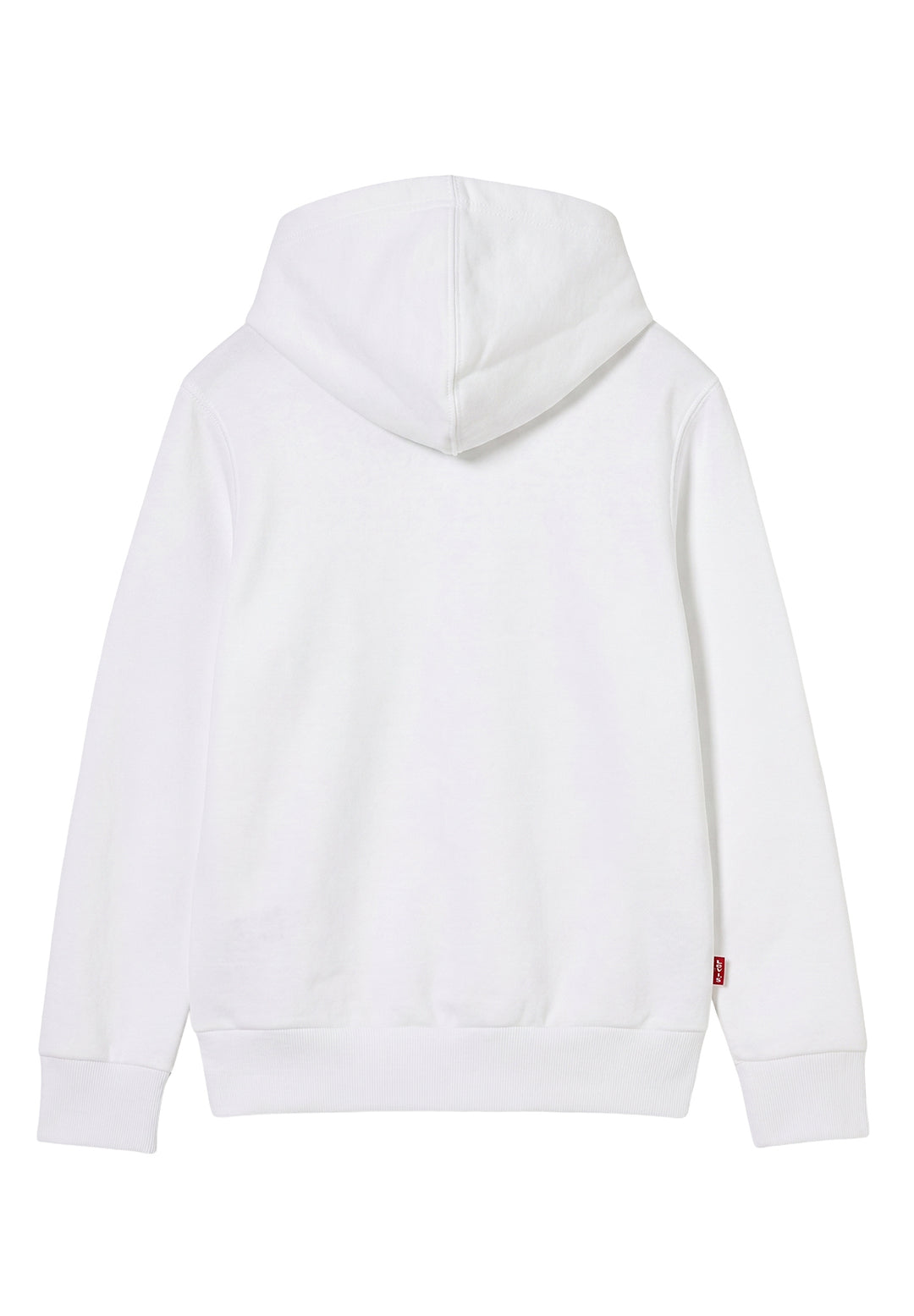 Sudadera con capucha blanca para niño