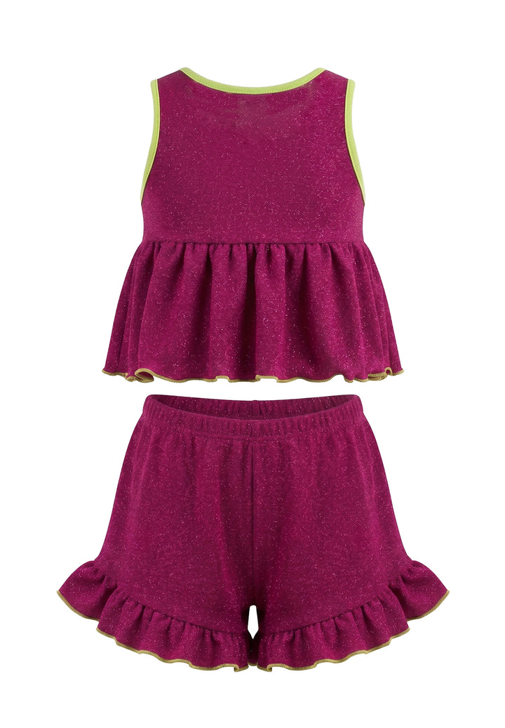 Fuchsia outfit for baby girl
