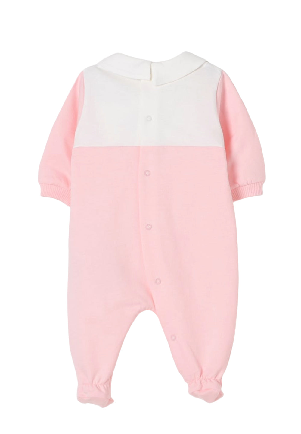 Baby girl's pink onesie