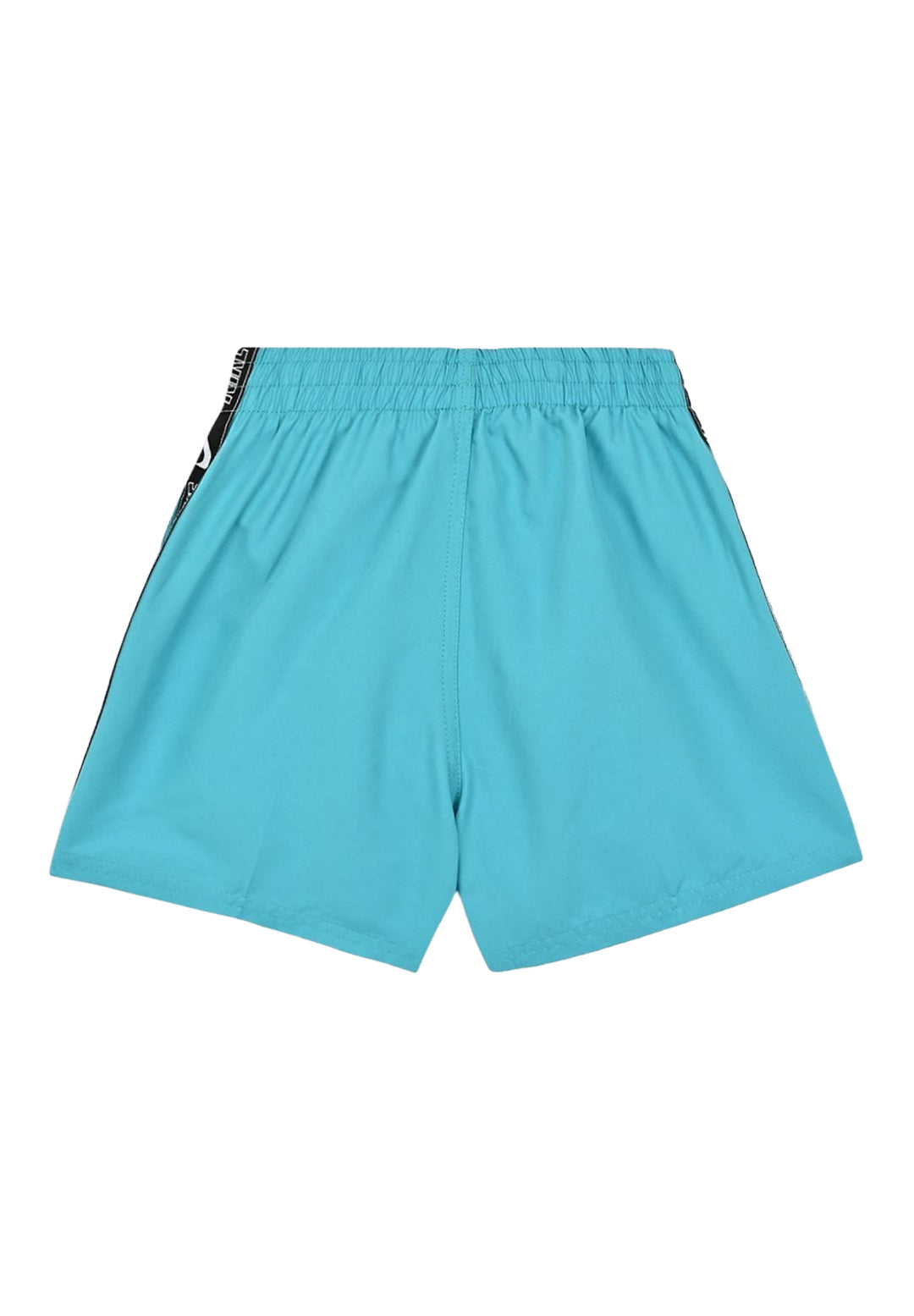 Short de bain boxer turquoise pour enfant