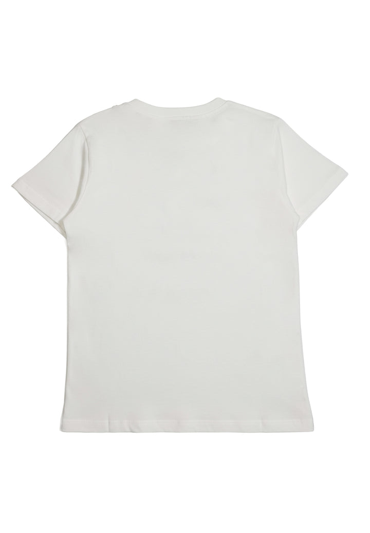 Weißes T-Shirt für Jungen