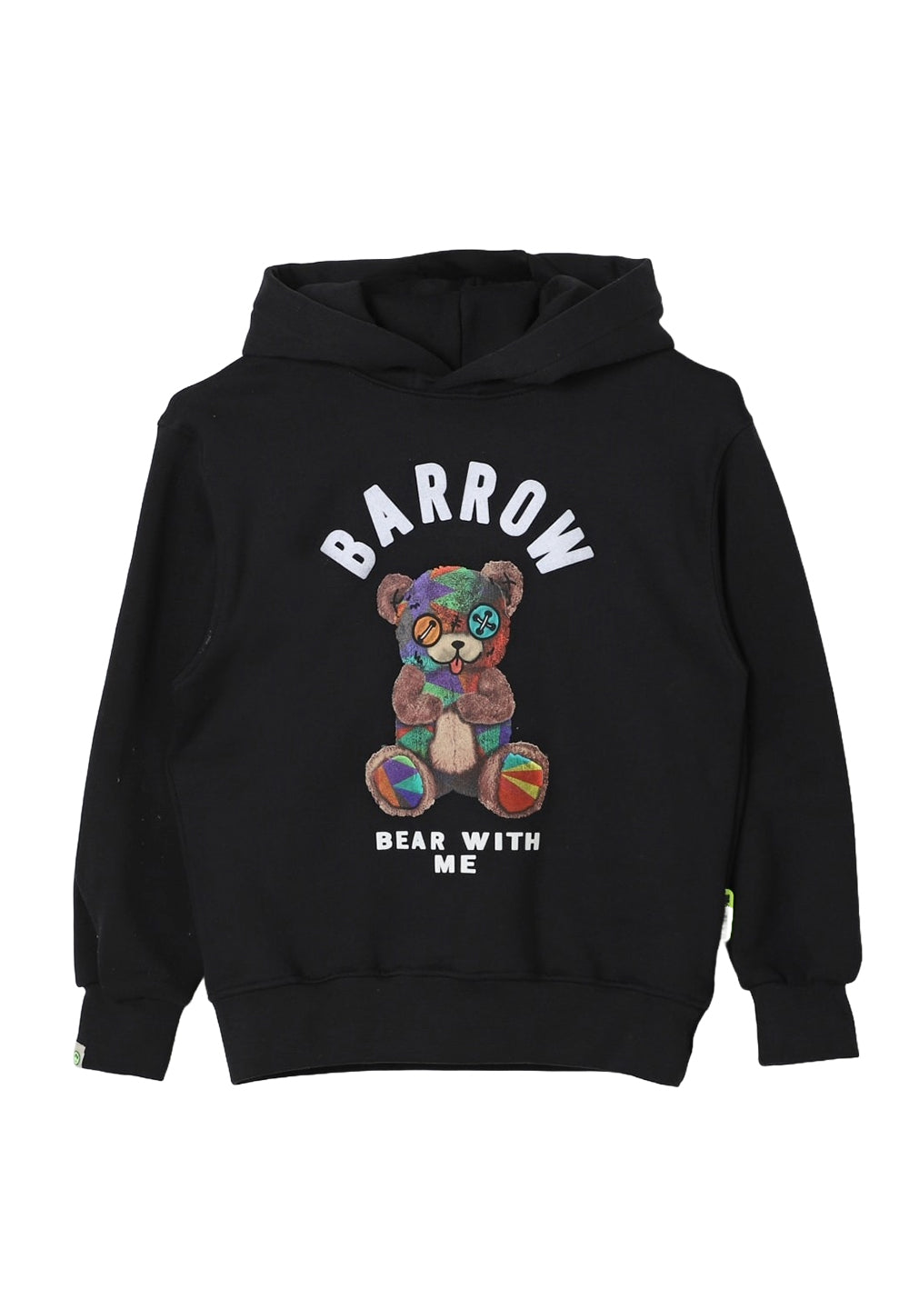 Schwarzer Unisex-Kapuzenpullover