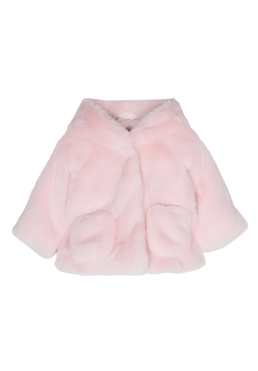 Manteau rose pour bébé fille