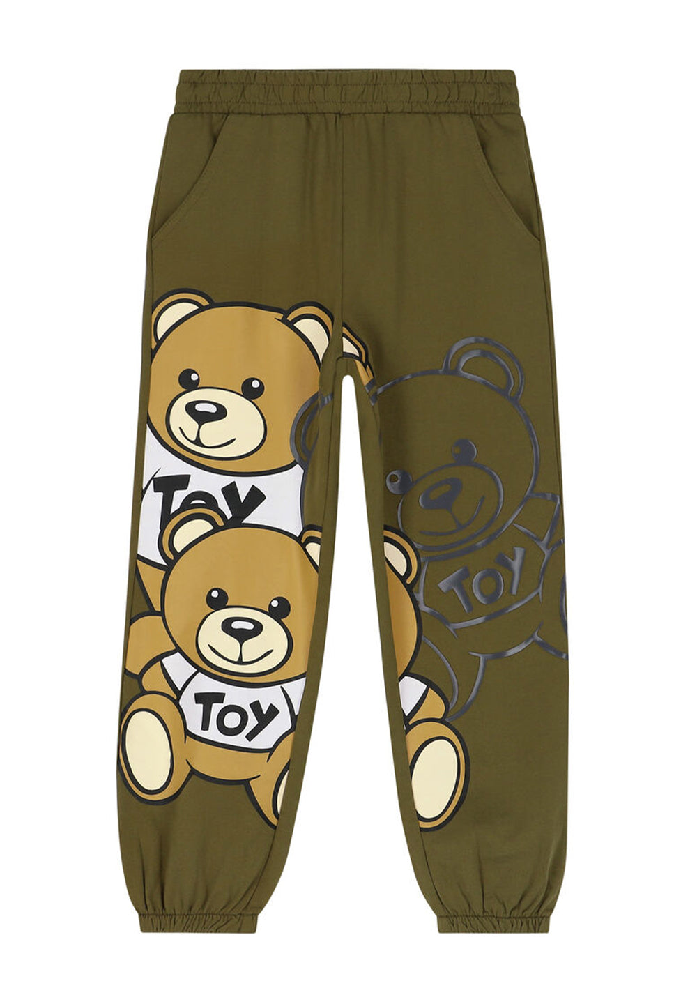 Pantalon de survêtement vert pour enfants