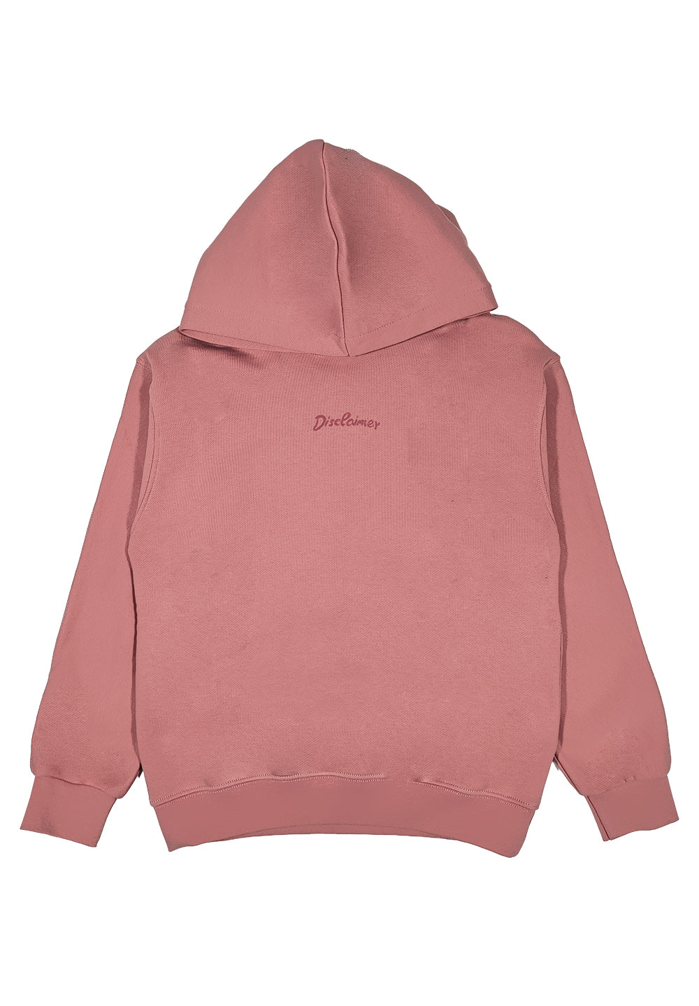 Pink hooded sweatshirt for girls