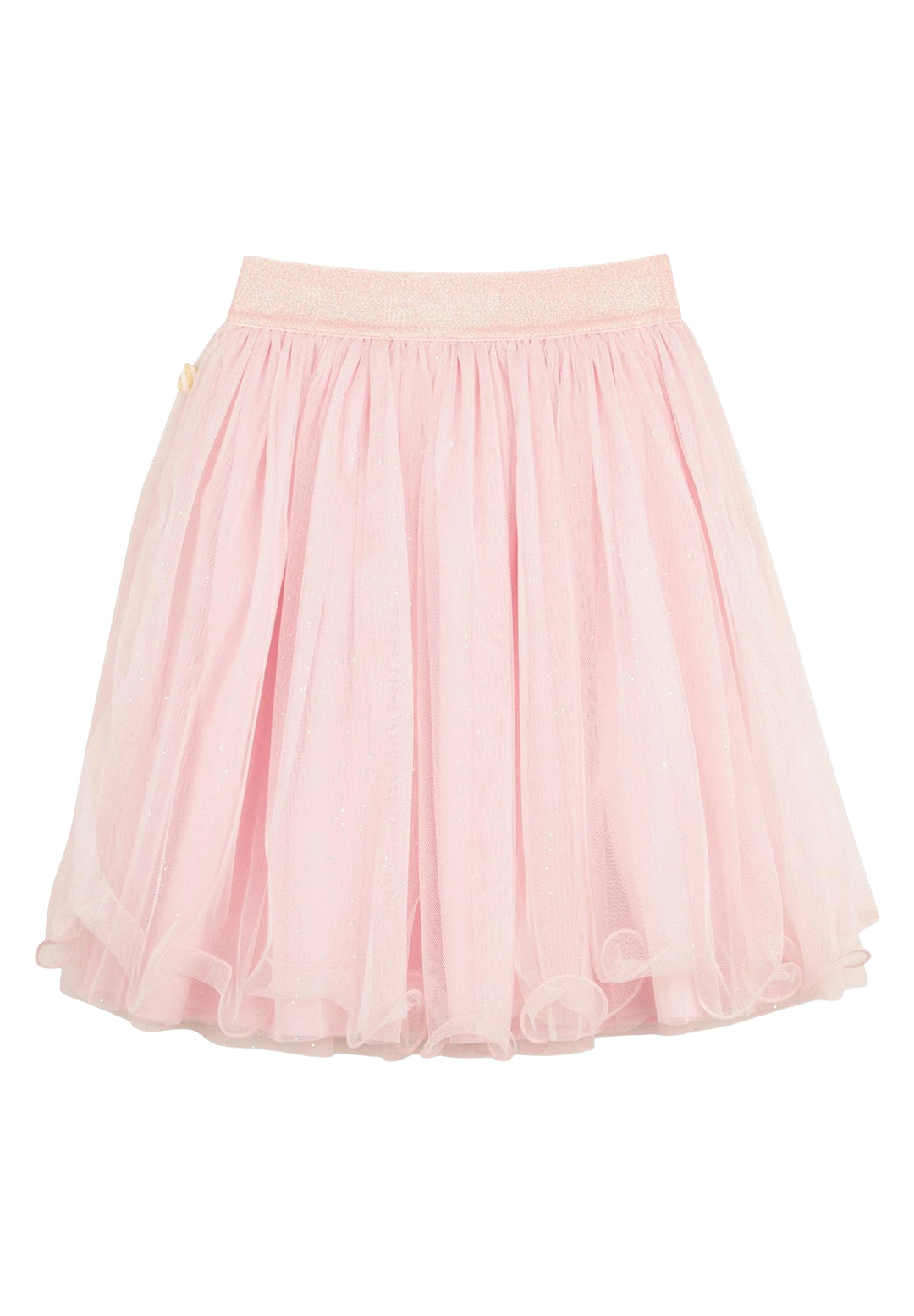 Pink tulle skirt for baby girl