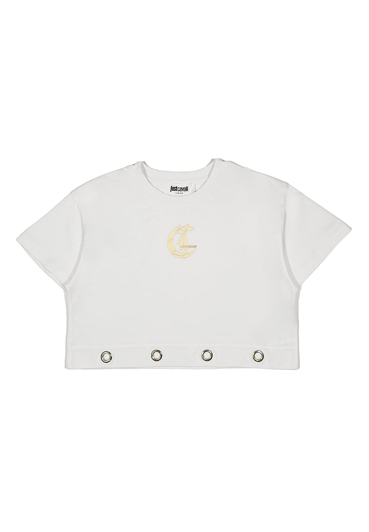 Camiseta blanca para niña