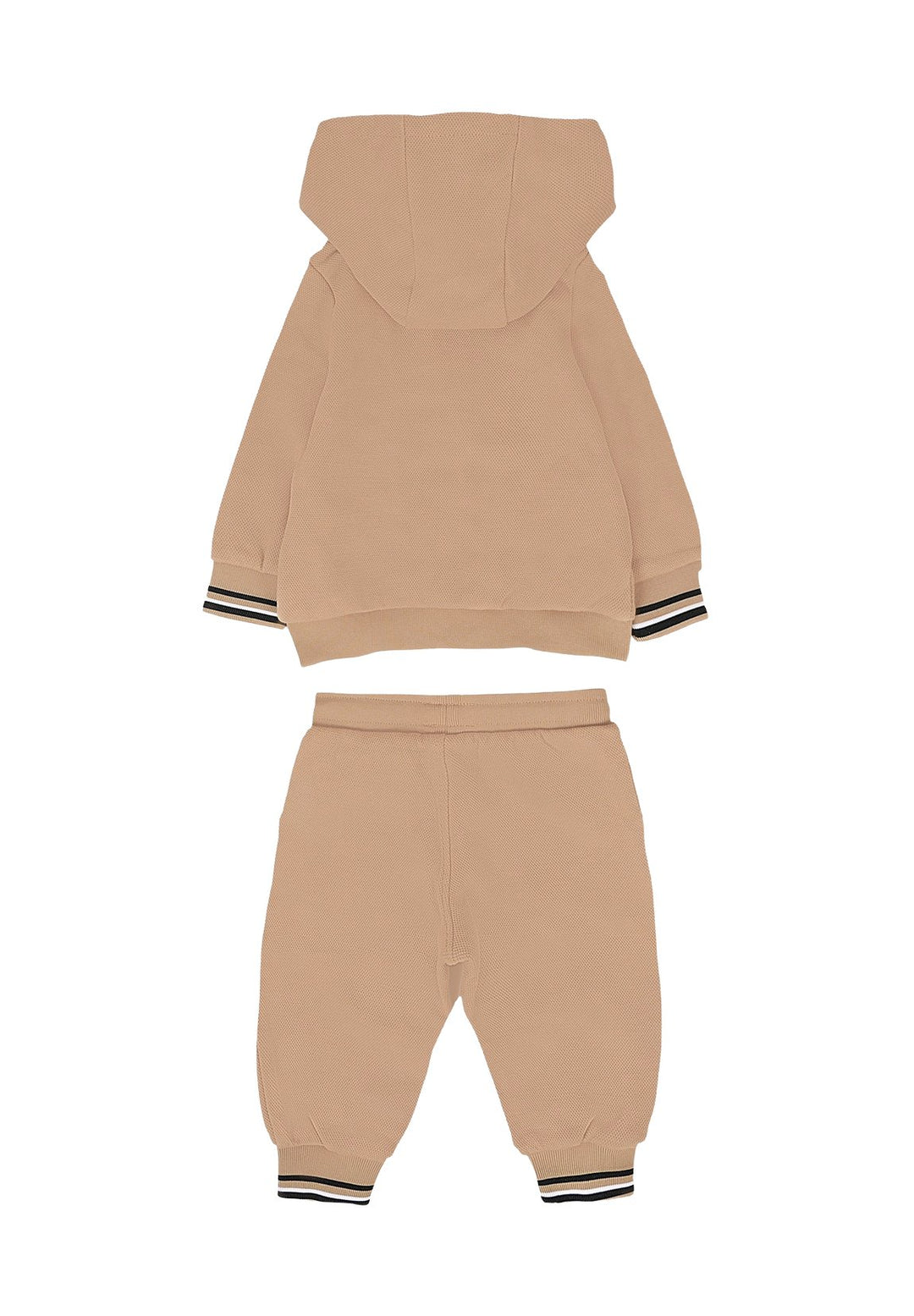 Beiger Sweatshirt-Anzug für Kinder
