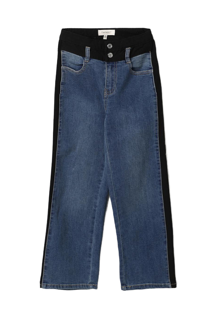 Vaqueros azul denim para niña