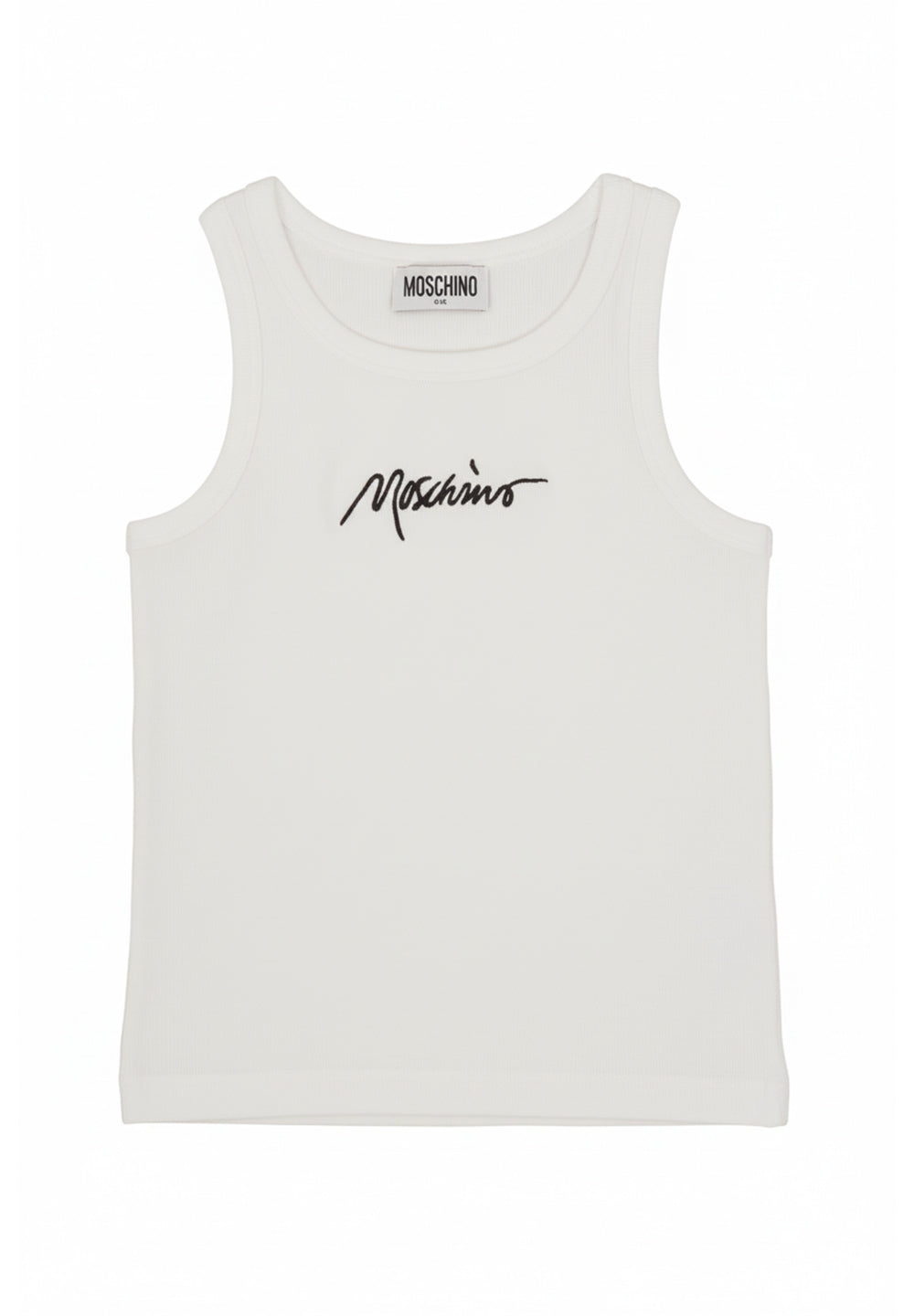 Camiseta de tirantes blanca para niña