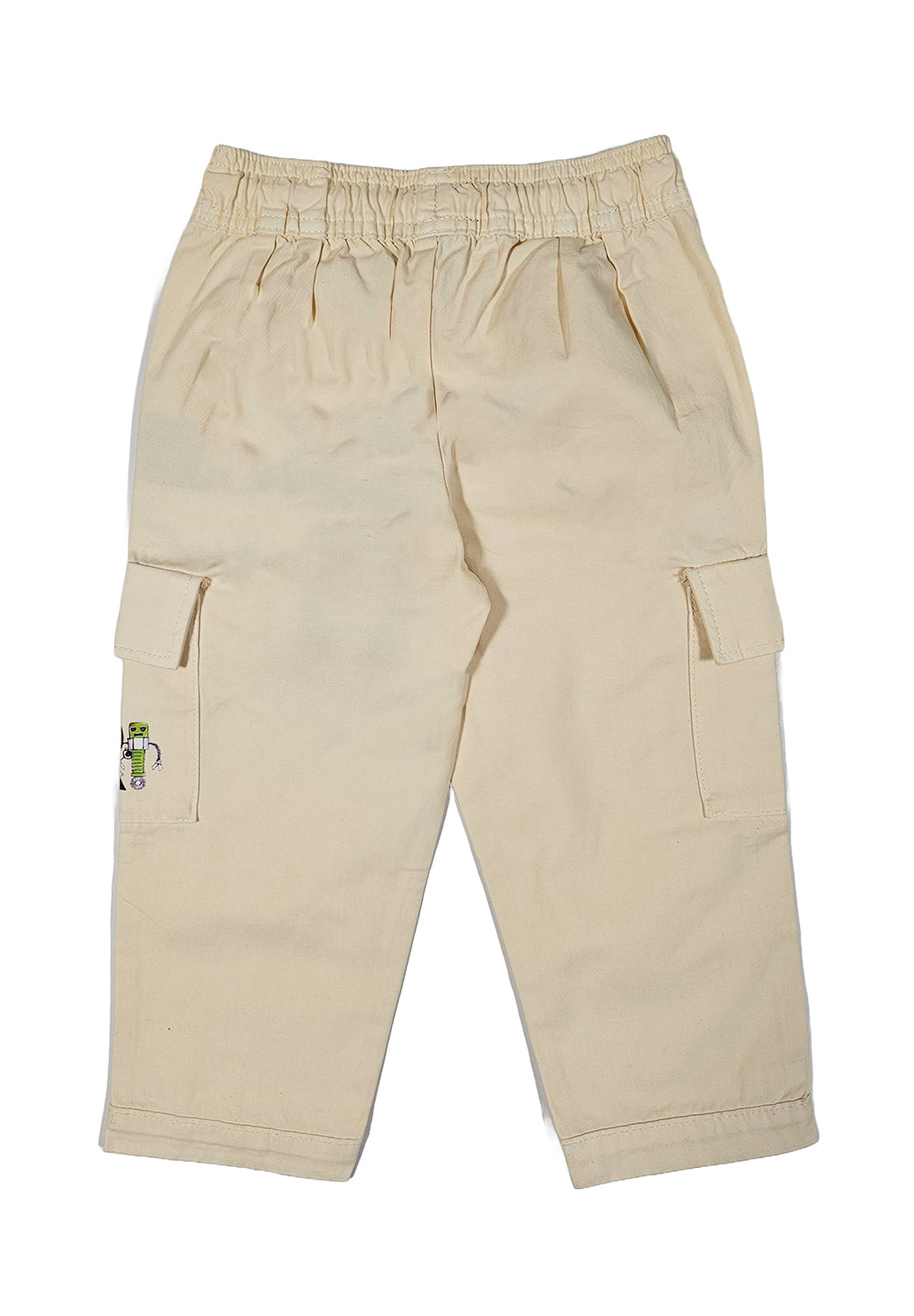 Beige trousers for newborn
