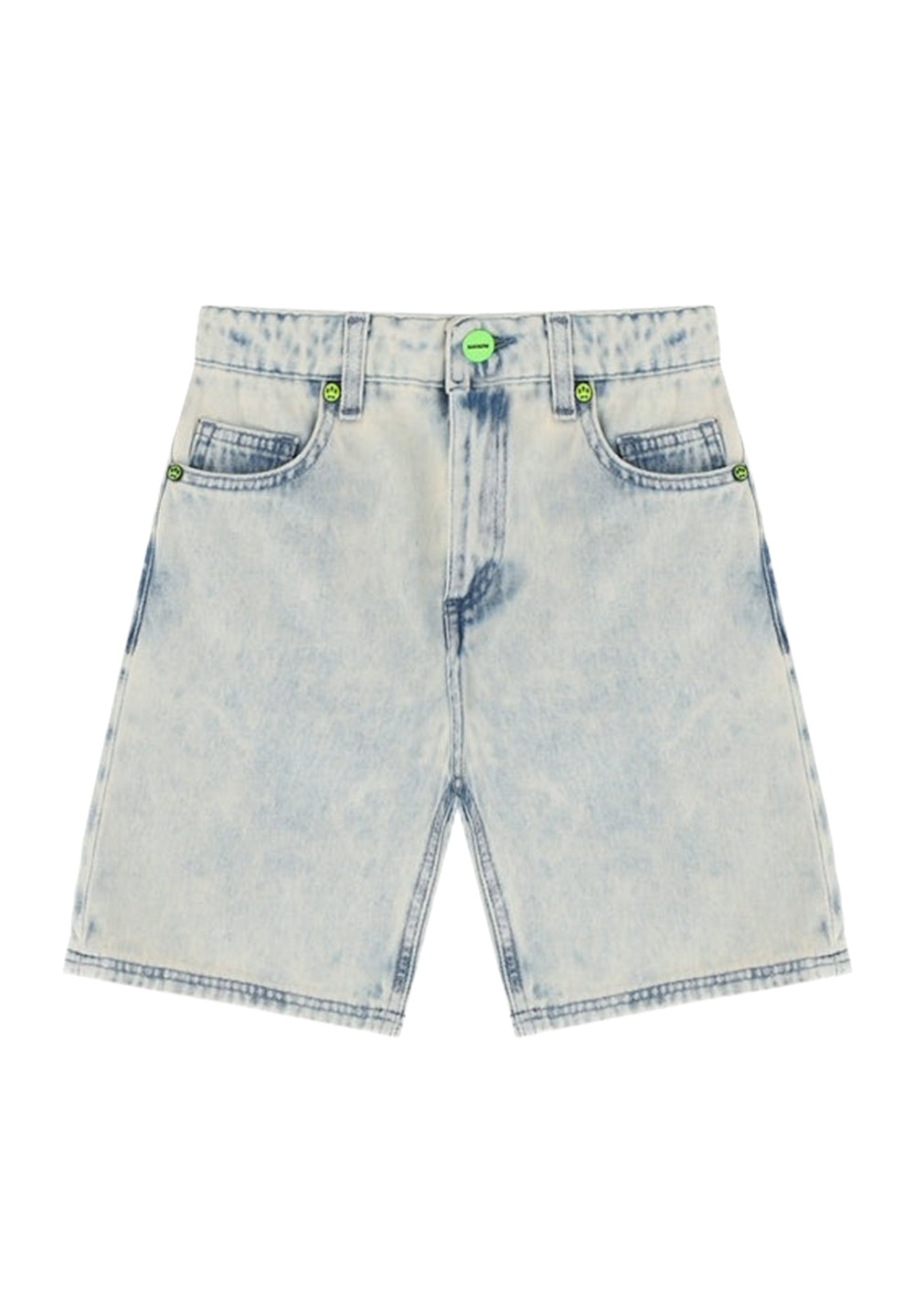 Blue denim Bermuda shorts for boys