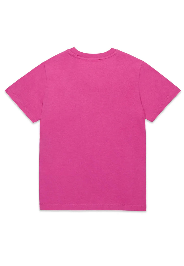 Fuchsia-T-Shirt für Mädchen