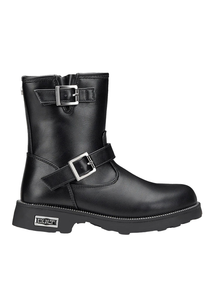 Botas negras para niña