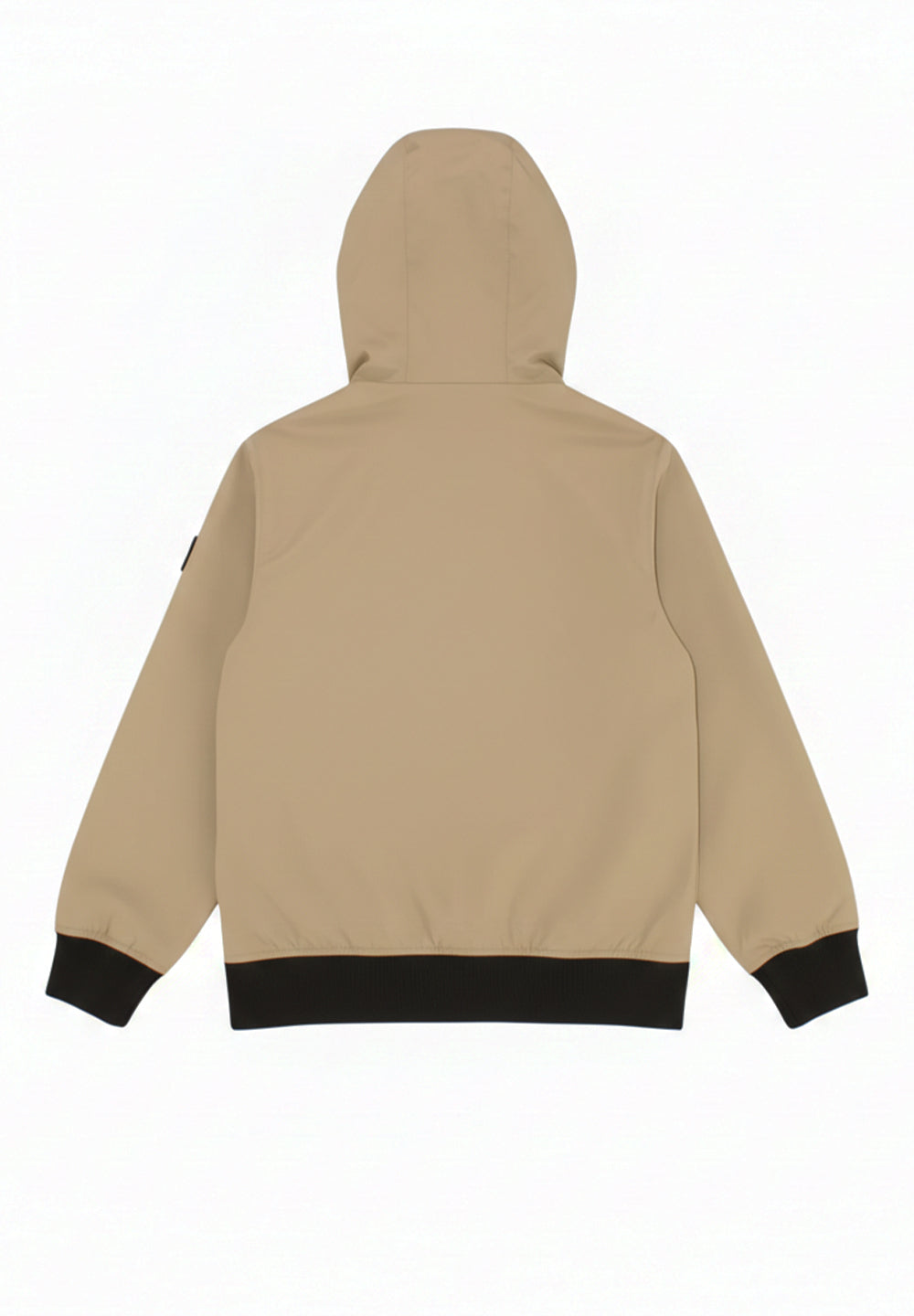 Sand-colored jacket for boy