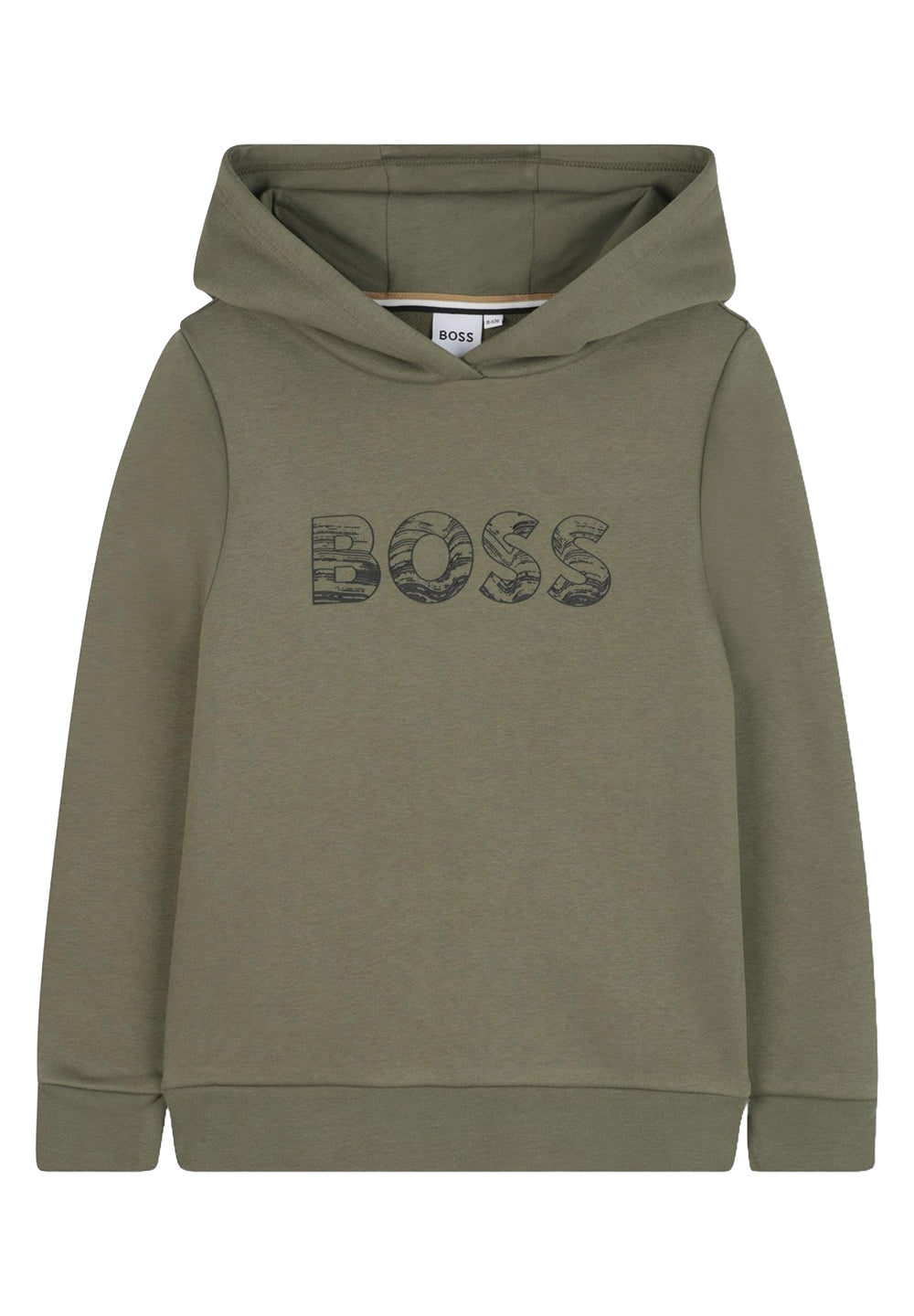 Grüner Kapuzenpullover für Jungen