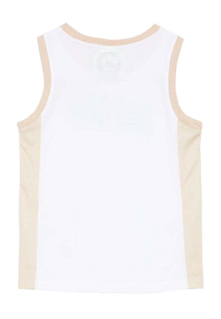 Weißes Tanktop für Jungen