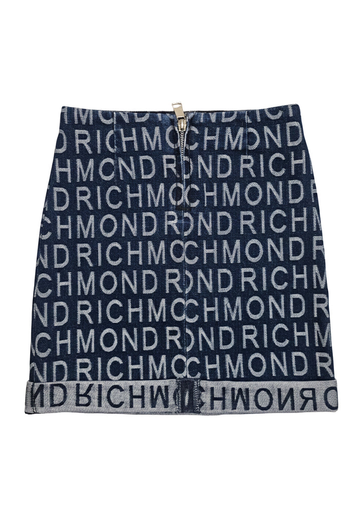 Blue denim skirt for girls