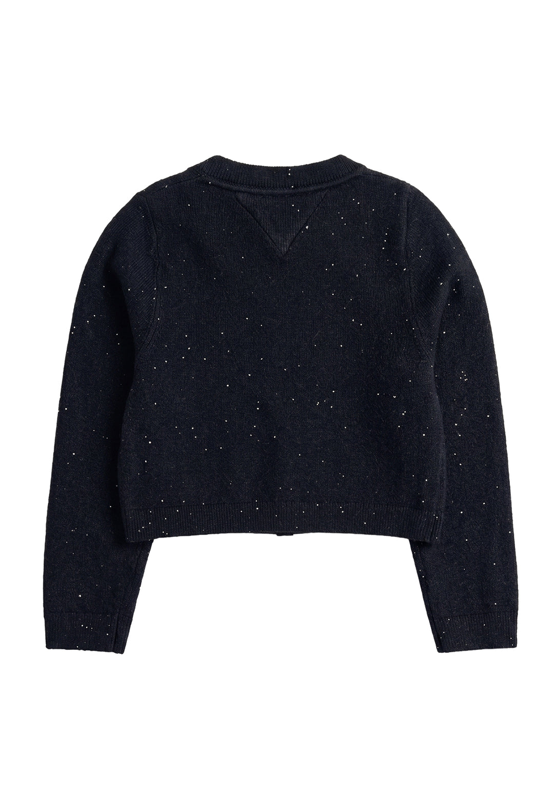 Schwarze Strickjacke für Mädchen