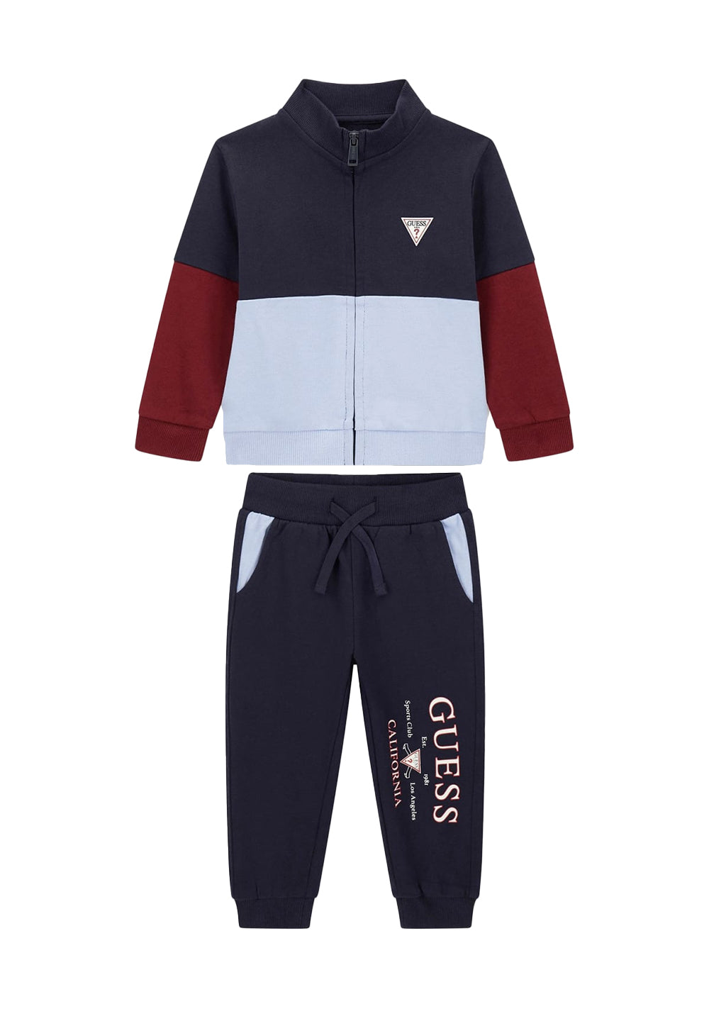 Blue sweatshirt set for boy