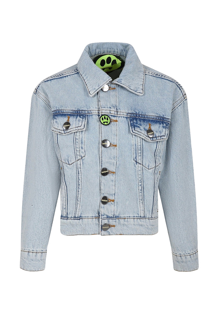 Blaue Jeansjacke für Kinder