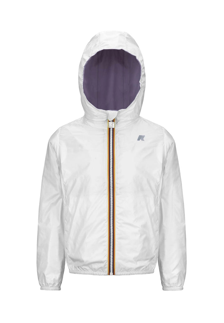 Giubbino reversibile lilla-bianco per bambina - Primamoda kids