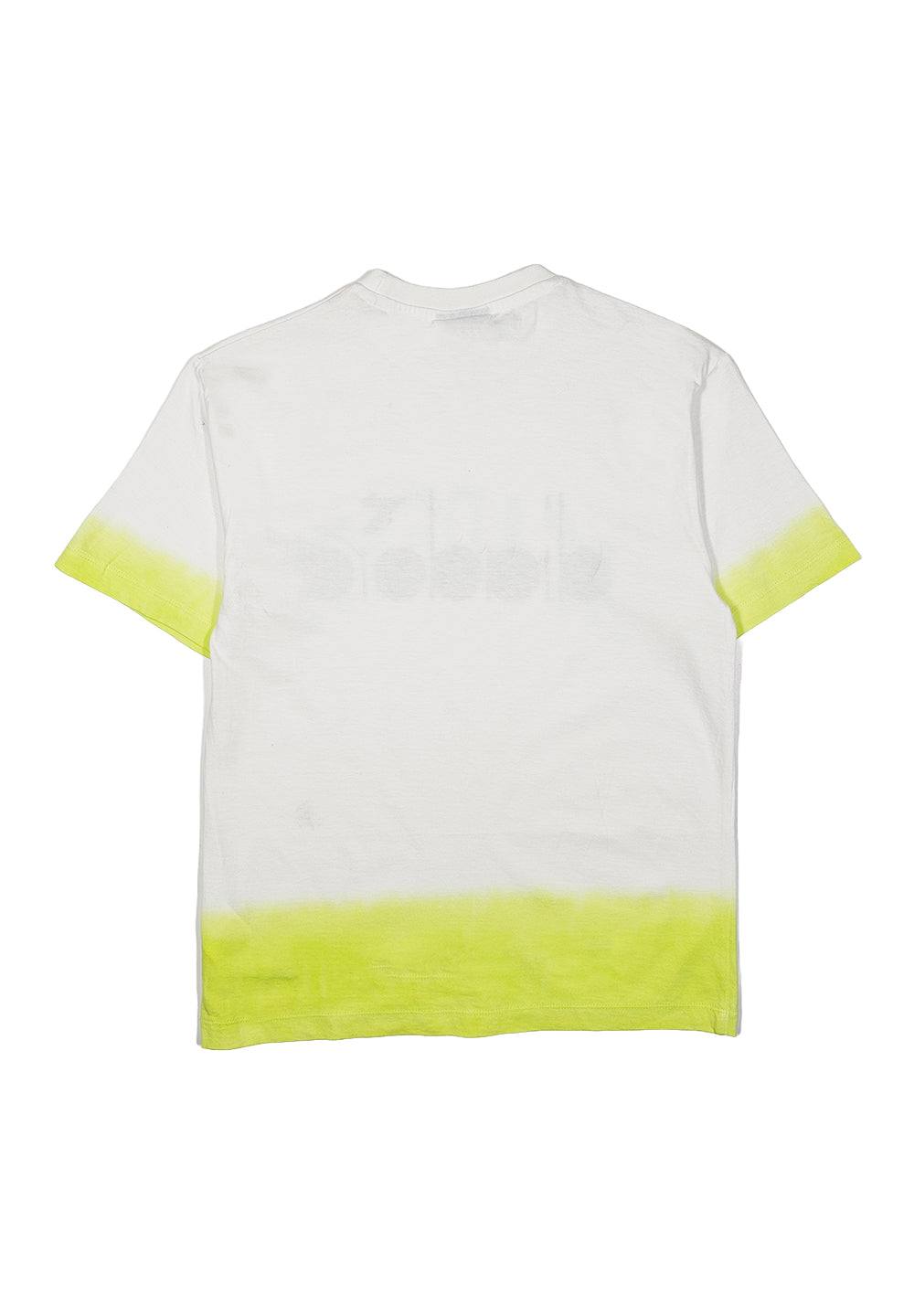 T-shirt blanc et vert pour fille
