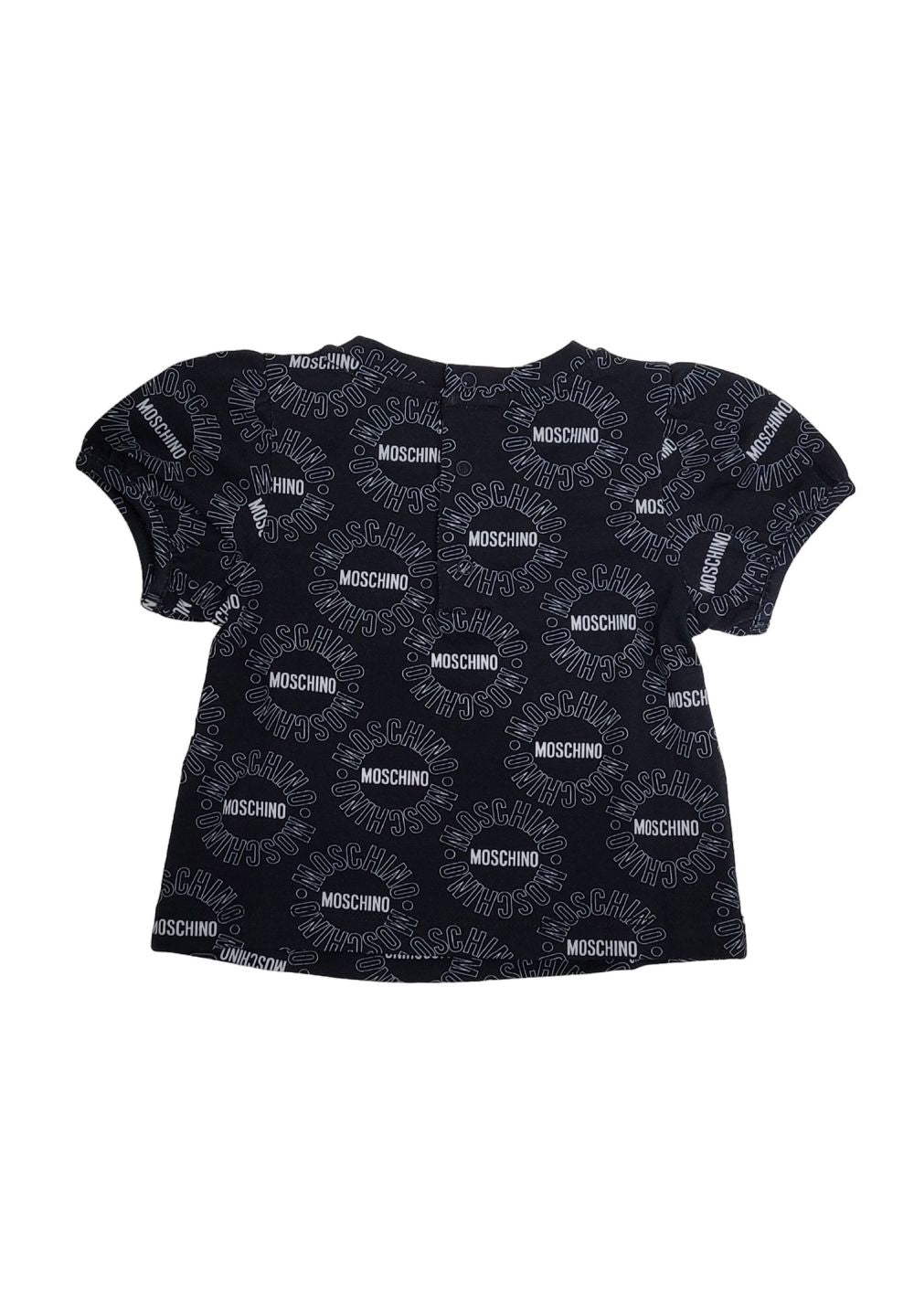 T-shirt noir pour bébé fille