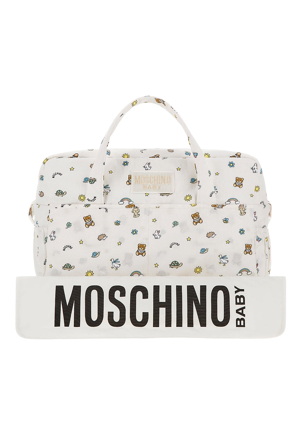 Cream diaper bag for newborn