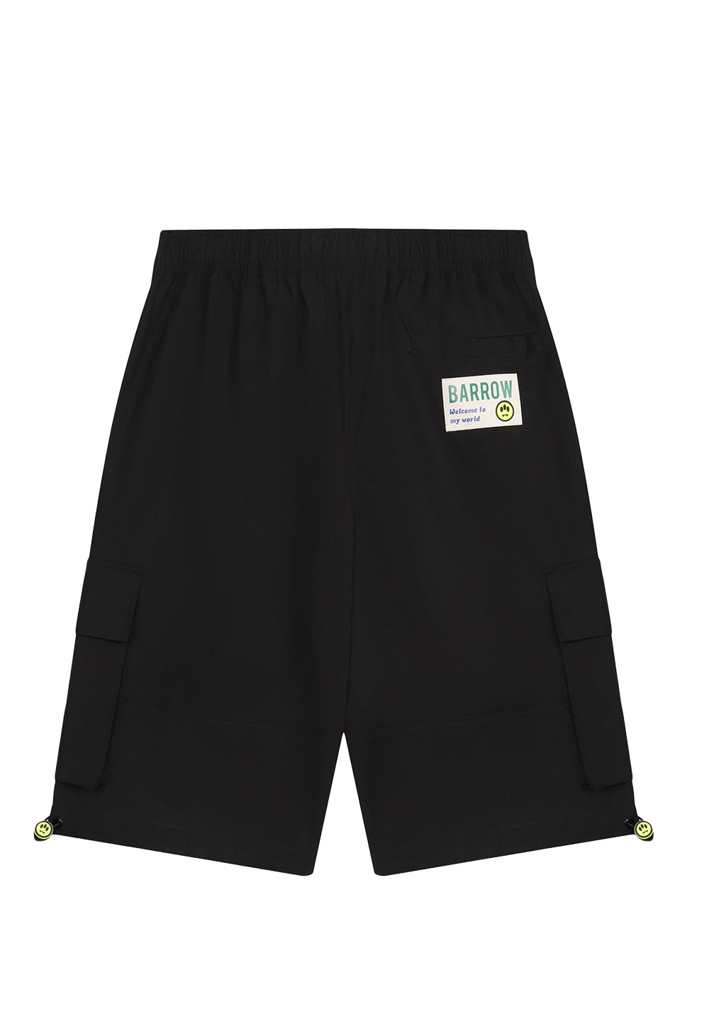 Black cargo shorts for boys