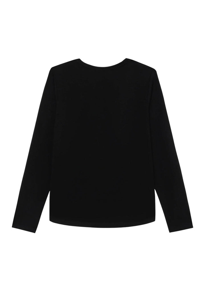 Schwarzes T-Shirt für Mädchen