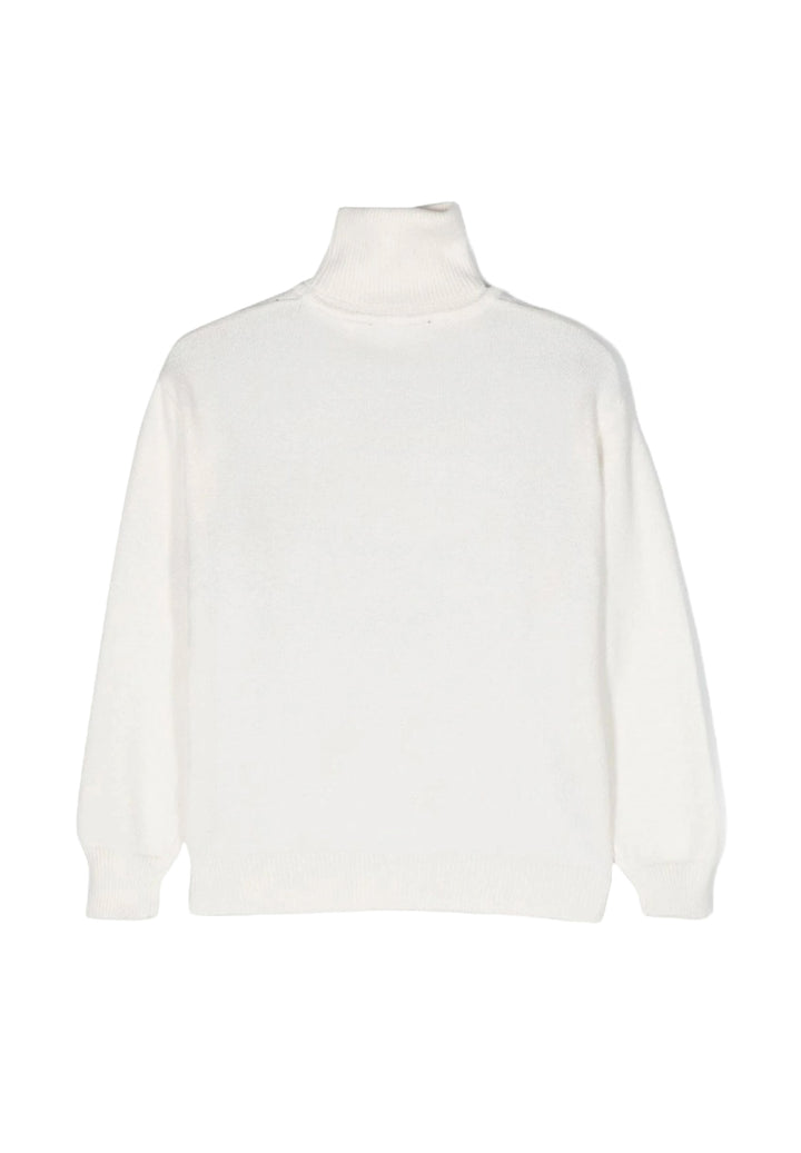 Pull blanc pour enfant
