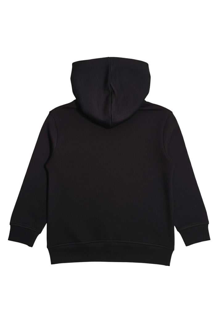 Black hooded sweatshirt for kids