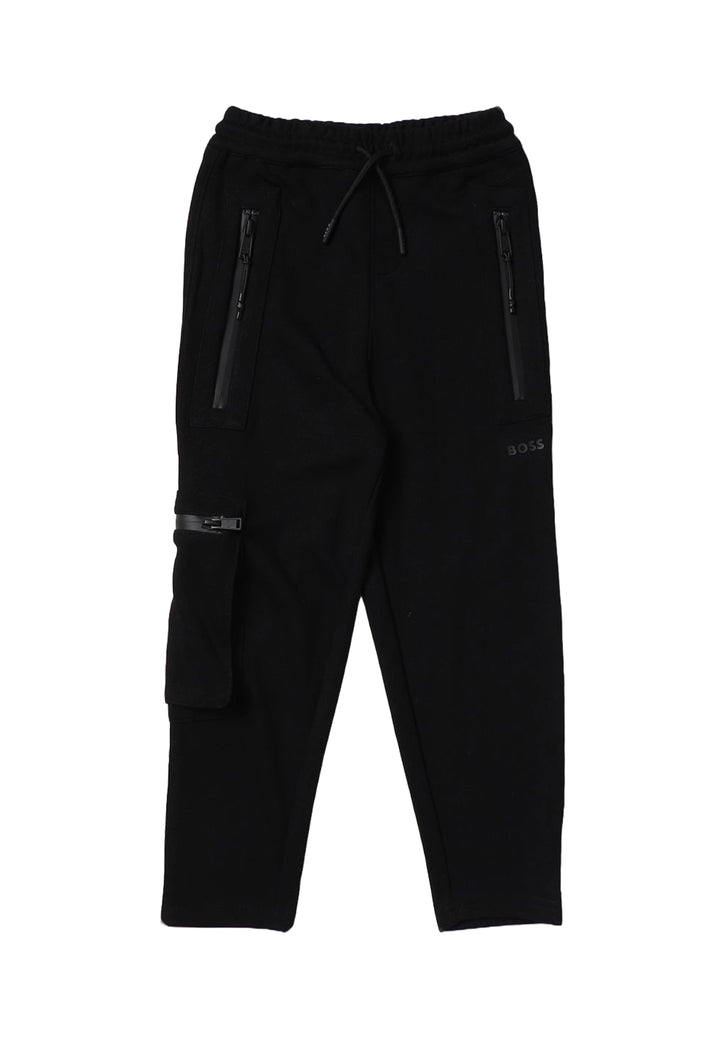 Pantalón de chándal negro para niño