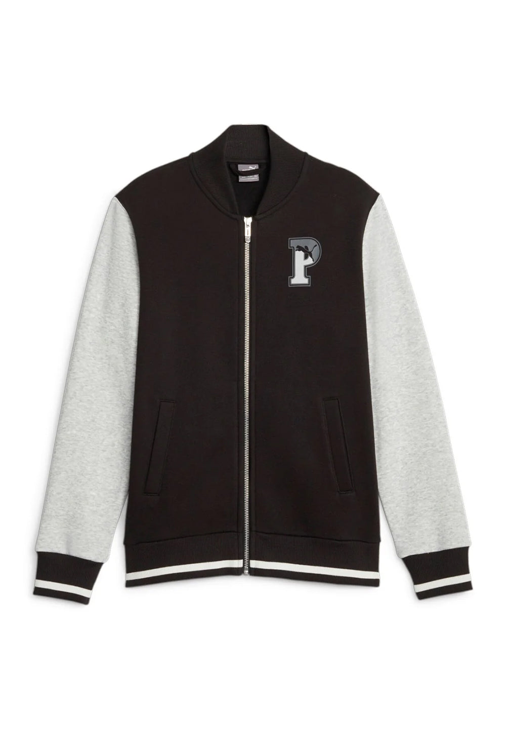 Sweat-shirt zippé noir pour enfant