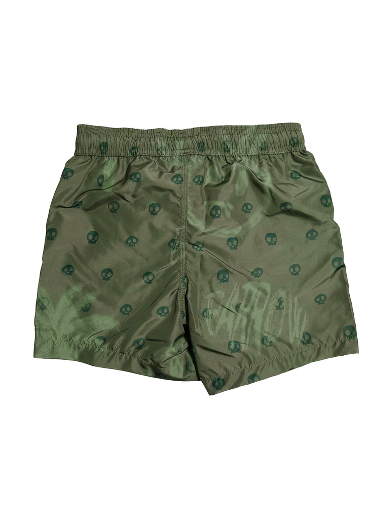 Costume de boxeur vert pour garçon