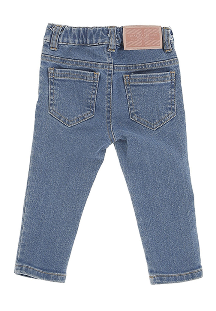 Blue denim jeans for baby girl