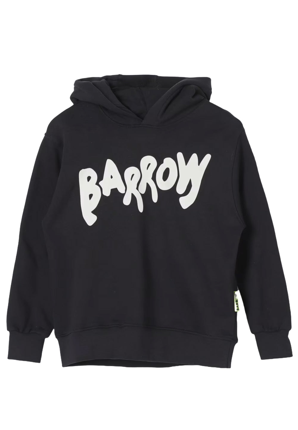Sudadera con capucha negra para niño
