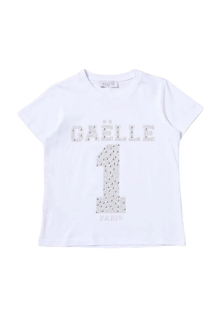 T-shirt bianca per bambina - Primamoda kids