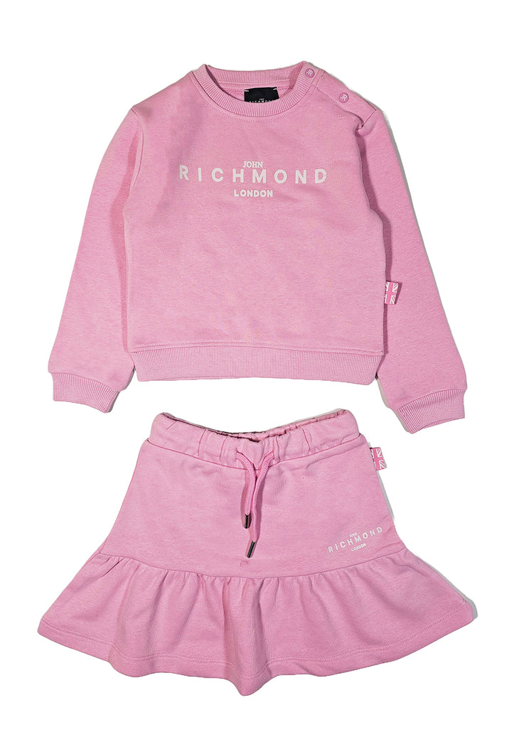 Tenue rose pour fille