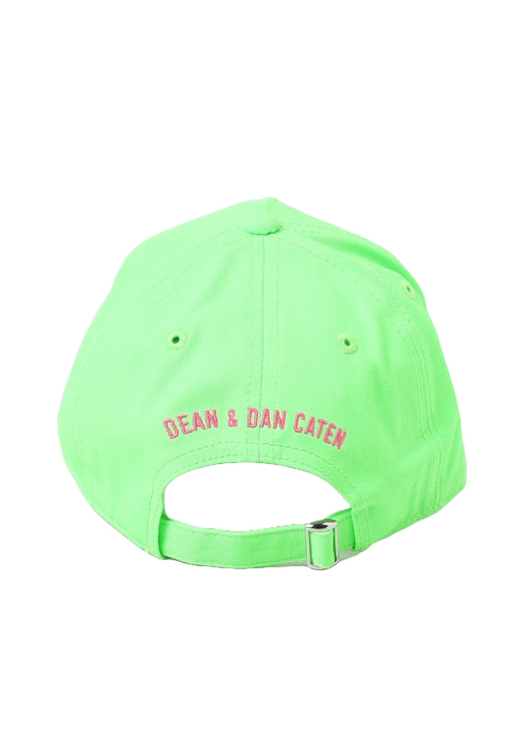 Gorro verde fluorescente para niña