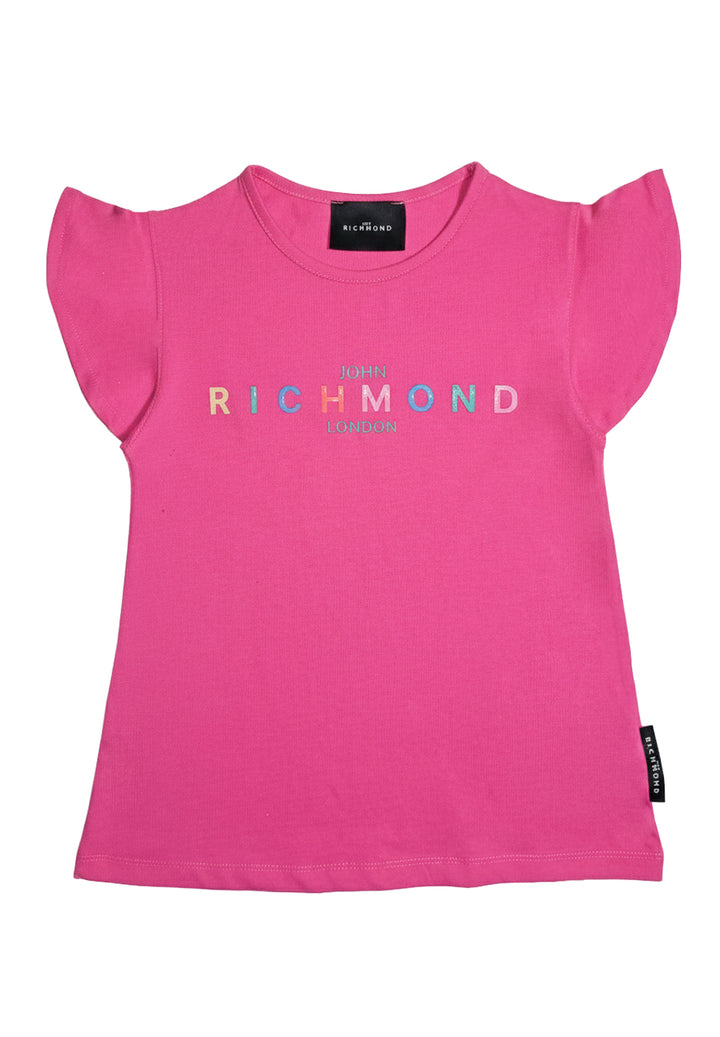 Fuchsia-T-Shirt für Mädchen