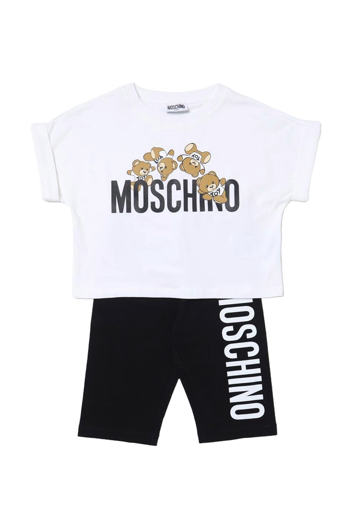 Schwarz-weißes Outfit für Mädchen