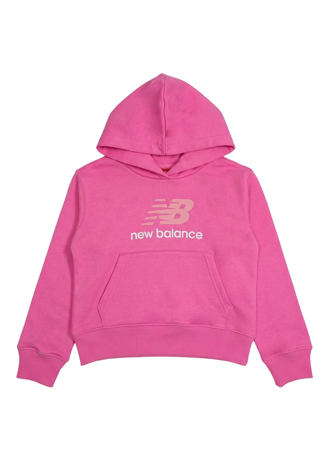 Fuchsia hooded sweatshirt for girls